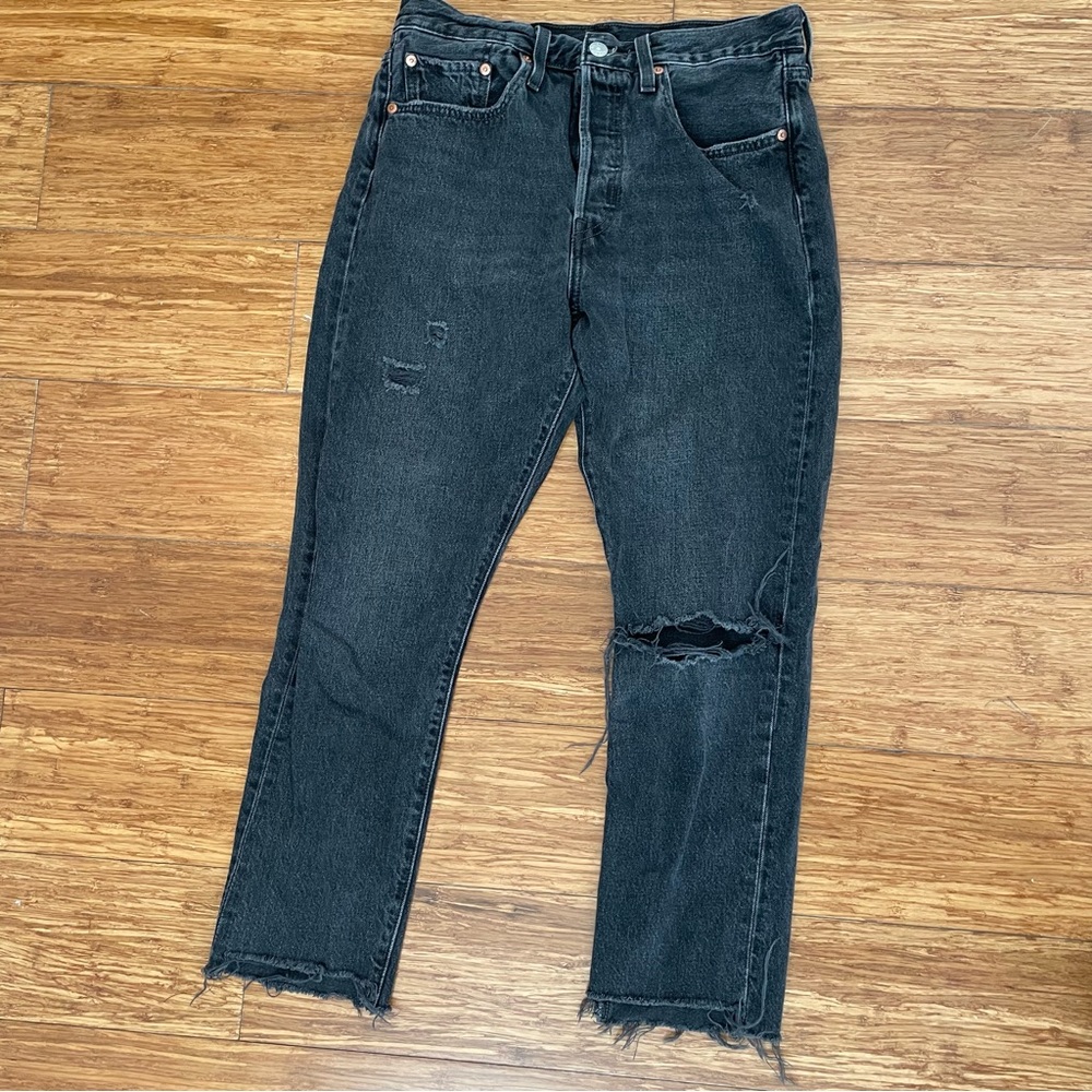 Levi’s 501 S black jeans